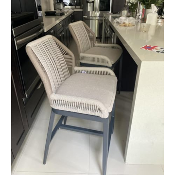 Stylish PURPLE LEAF Counter Height Bar Stools Set for All