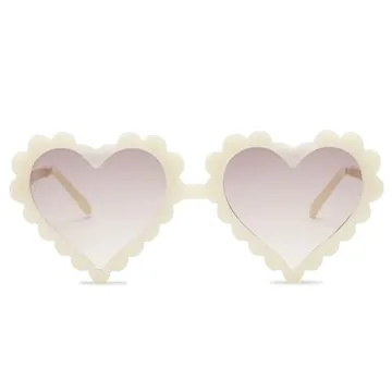 Cute COASION Kids Heart Sunglasses with UV Protection