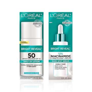 L'Oreal Paris Bright Reveal Niacinamide Dark Spot Power Duo with SPF 50