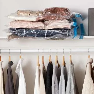 Amazon Basics Space-Saving Vacuum Compression Bags 12-Pack