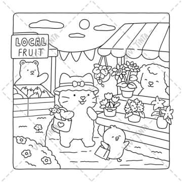 Girl’s Day: Self-Love Coloring Book for Adults & Teens Featuring Activities in Everyday Life