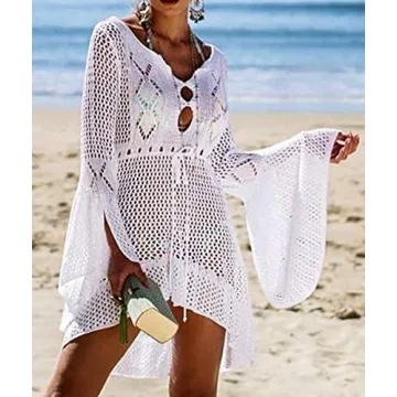 Wander Agio Floral Beach Cover-up - Sexy & Unique for Summer