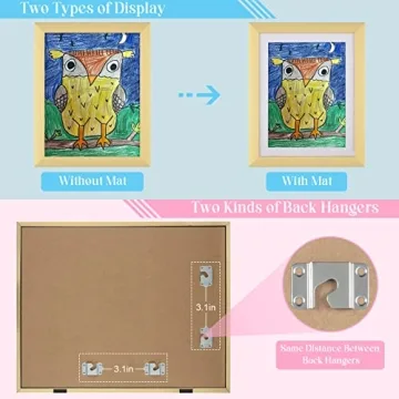 Stylish Kids Art Frames for Creative Displays