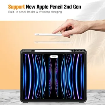 Fintie Case for iPad Pro 12.9-inch 2022 with Pencil Holder