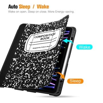 Fintie Case for iPad Pro 12.9-inch 2022 with Pencil Holder