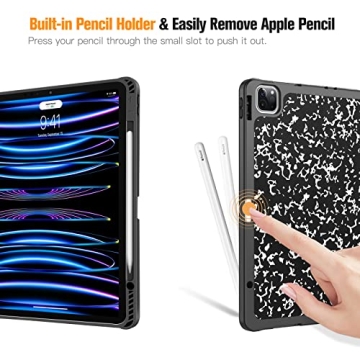 Fintie Case for iPad Pro 12.9-inch 2022 with Pencil Holder
