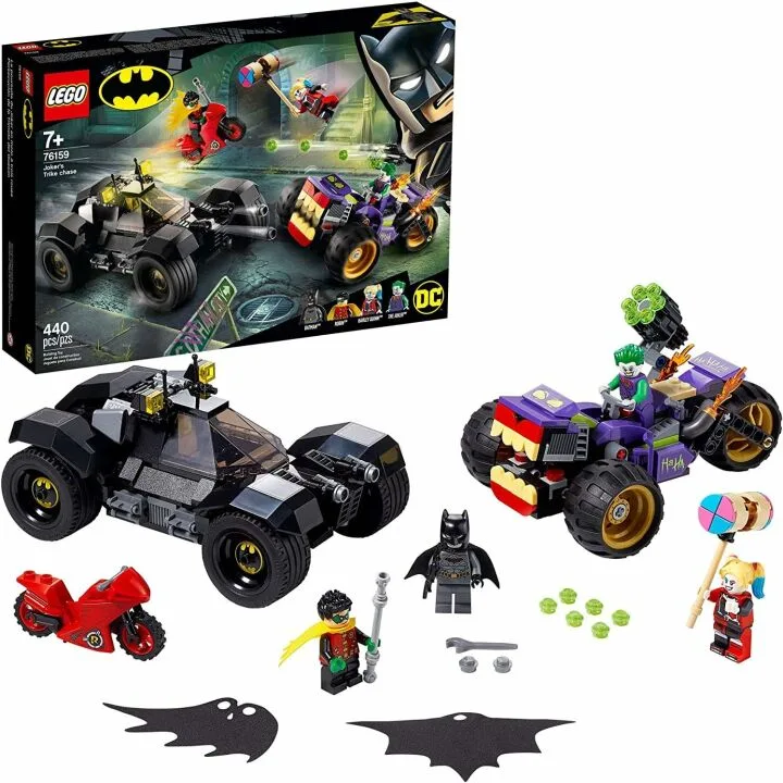 Batman Joker's Trike Chase LEGO Set 76159