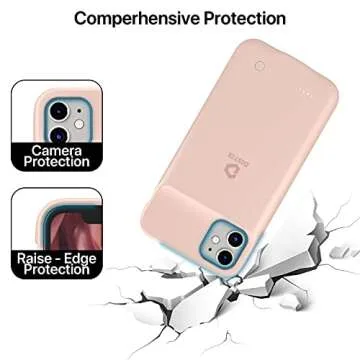 DESTEK Ultra Slim Battery Case for iPhone 11, 4500mAh