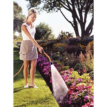 Dramm 12864 Touch-N-Flow Rain Wand 16-Inch Length - Effortless Watering
