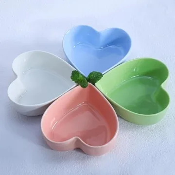Heart-shaped Bowls - Cute Kitchen Gift for All Ages
