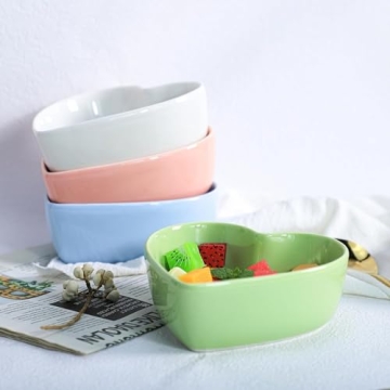 Heart-shaped Bowls - Cute Kitchen Gift for All Ages