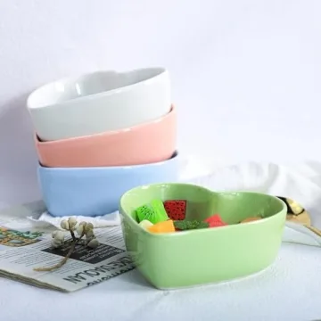 Heart-shaped Bowls - Cute Kitchen Gift for All Ages