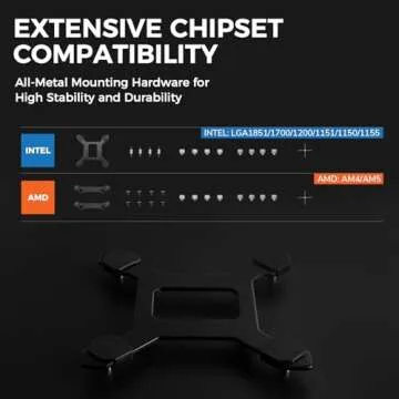 TRYX Panorama 360 ARGB White 360mm AIO 6.5'' AMOLED Curved Screen 3D Anamorphic Effect Display Customizable AIO Cooler 360mm Asetek 8th Gen 320w TDP ARGB Fan Intel LGA 1851/1700/1200/115X AMD AM5/AM4