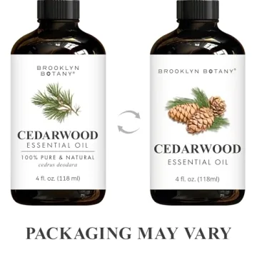 Brooklyn Botany Cedarwood Oil - Pure 4 Fl Oz Essential Oil