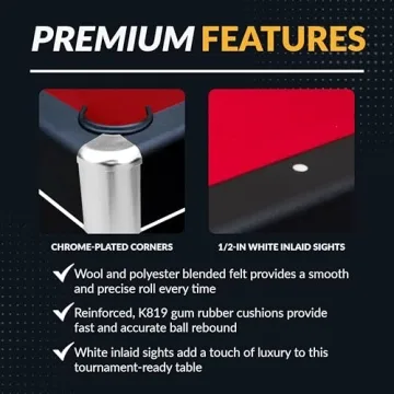 Hathaway Spartan 6 Ft Combo Pool Table for Fun