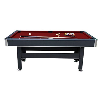 Hathaway Spartan 6 Ft Combo Pool Table for Fun