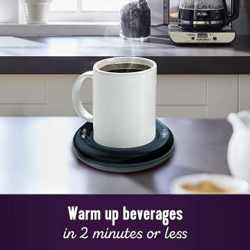 Portable Mug Warmer for Hot Drinks On-the-Go