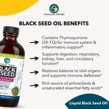 Premium Black Seed Oil for Immune & Digestive Health