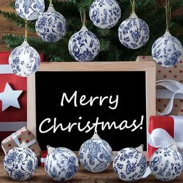 Liliful Chinoiserie Ornaments for Elegant Holiday Decor