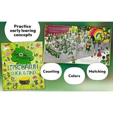 I Spy With My Little Eye Leprechaun Luck & Find - Kids Search, Find, and Seek Activity Book, Ages 3, 4, 5, 6+