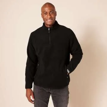 Amazon Essentials Men's Fleece Jacket - Comfortable & Eco-Friendly