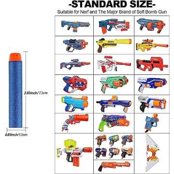 Little Valentine 400-Dart Refill Pack for Nerf Elite Series