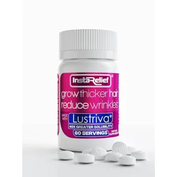 InstaRelief® Hair Growth - Clinically Proven Formula with Biotin, 60 Tablets