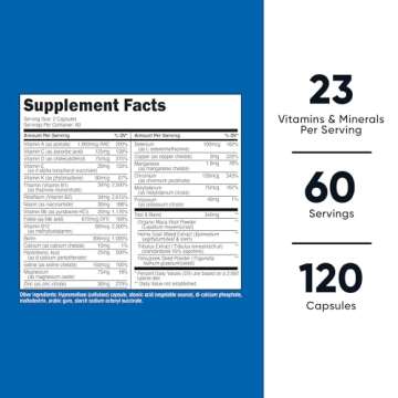Nutricost Multivitamin for Men 120 Capsules - Vitamins and Minerals for The Healthy Man
