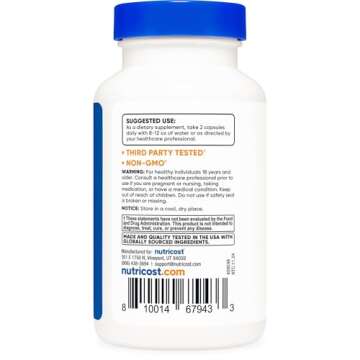 Nutricost Multivitamin for Men 120 Capsules - Vitamins and Minerals for The Healthy Man