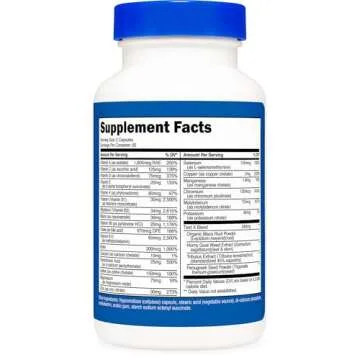 Nutricost Multivitamin for Men 120 Capsules - Vitamins and Minerals for The Healthy Man