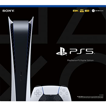 Playstation 5 Digital Edition PS5 Console for Gamers