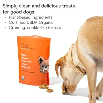 Wild One Organic Crunchy Dog Treats - Healthy & Tasty