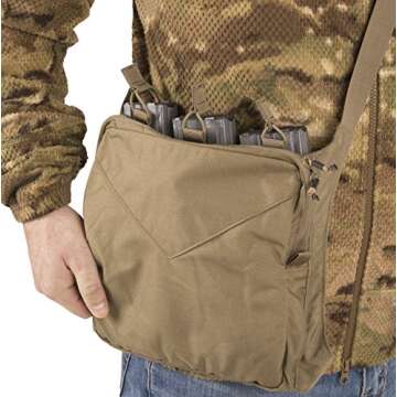 Helikon-Tex Bail Out Bag aka BOB Backpack, Low-Profile, Car Seat Attachable, Urban Line, Coyote Brown