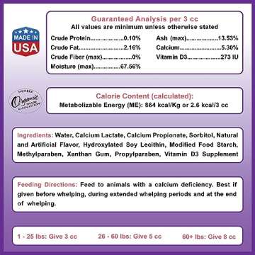 Canine Whelping Calcium Paste for Breeding Health