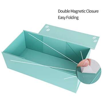Gift Box 12" x 6" x 4" with Magnetic Closure Lid Gift Box for Presents,Bridesmaid Gifts Box,Cute Box,Birthday Gift box,Luxury for Gift Packaging, Magnetic Gift Box for Wrapping Gifts (Light Blue)
