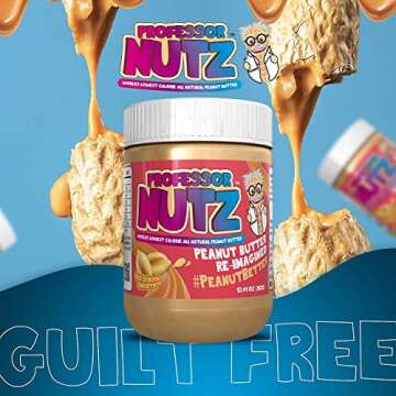 Low-Calorie Organic Peanut Butter Packed with Protein