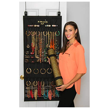Donna Walsh Hanging Jewelry Organizer - The Ultimate Jewelry Scroll