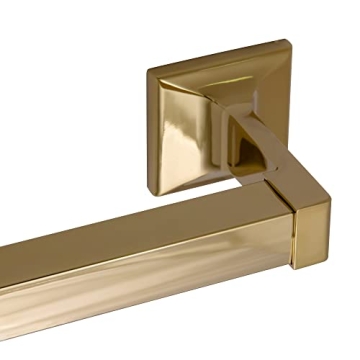 Millbridge 24-inch Polished Brass Towel Bar - Design House