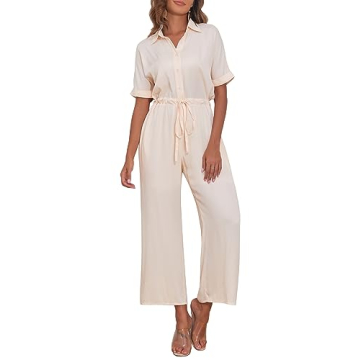 Stylish PrettyGuide Jumpsuit with Pockets for Women