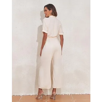 Stylish PrettyGuide Jumpsuit with Pockets for Women