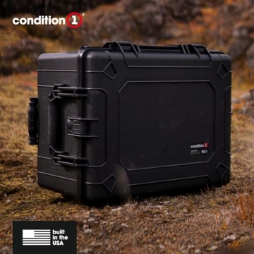 Condition 1 25" Waterproof Hard Travel Case with Wheels
