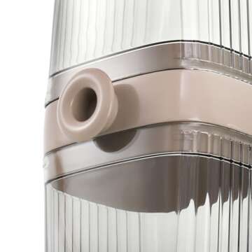 Hedume 3 Pack Toothbrush & Toothpaste Case, Portable Travel Toothbrush Holder with Cup, Travel Toothbrush Container for Camping, Business Trips, Bathroom, School