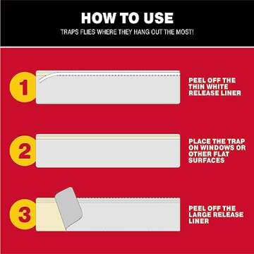 Catchmaster Bug & Fly Window Traps - Non-Toxic, Easy Use