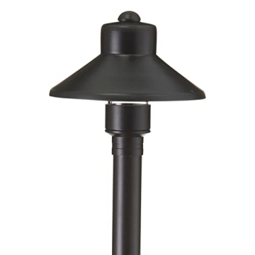 VOLT Flat Hat Path Light - Low Voltage Landscape Lighting, 3W LED