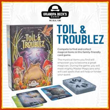 Grandpa Beck's Games Toil & Troublez | from The Creators of Cover Your Assets | Fun Push Your Luck C...
