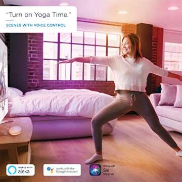 WiZ 60 Watt EQ A19 Smart Bulbs, WiFi Connected LED Light Bulbs - RGB+ Color Changing, Tunable and Dimmable, Compatible with Alexa and Google Home Assistant, No Hub Required, 4 Pack