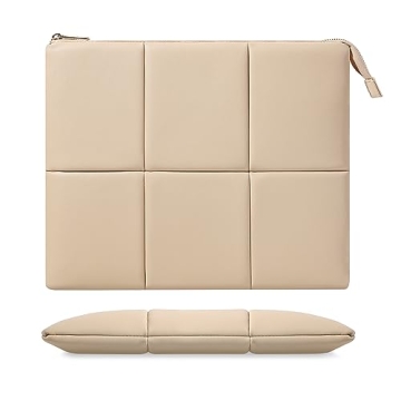 MoKo 9-11 Inch Puffy Tablet Sleeve Bag - Elegant Protective Case for iPad Pro Air and More