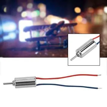 Coreless Motor 4.5V, 5 Pack of Set DC Micro Motor 32250 RPM 0.12A 0.12W High Speed Coreless Motor for Model Aircraft, Electronic Toys Electronic Vibration Equipments