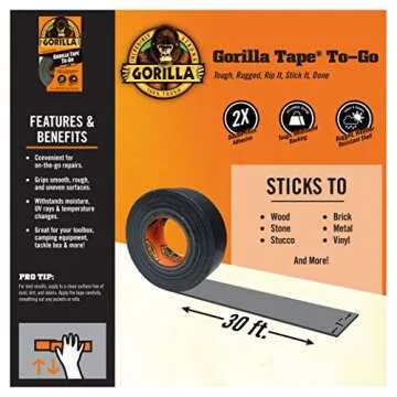 Gorilla Clear Repair Tape - Your Ultimate Repair Solution!