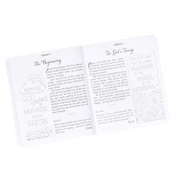 The Illustrated Devotional For Girls 366 Days of Creative Coloring & Faith Filled Devotions for Girls ages 8-12